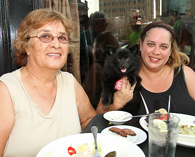 Maria Noll of Hillsborough and Patricia Noll, Jefferson enjoyed a meal at Brickwall in Asbury Park.