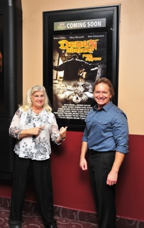 Allenhurst resident Debbie Higgins directed the movie, “Demon Hunters - Fear the Silence.” She is pictured with producer Bill Wilusz.