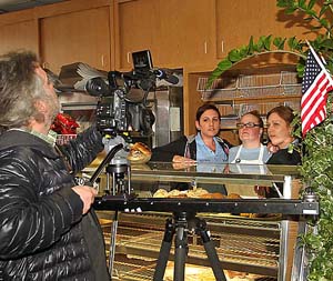 The NFL Network was in Asbury Park to get some sound bites for the Super Bowl. They wisely set up shop at Frank's Deli - a city classic on Main Street where all the bites are super. The segment will air this Sunday, February 2, 2014 at 10:00 a.m. 