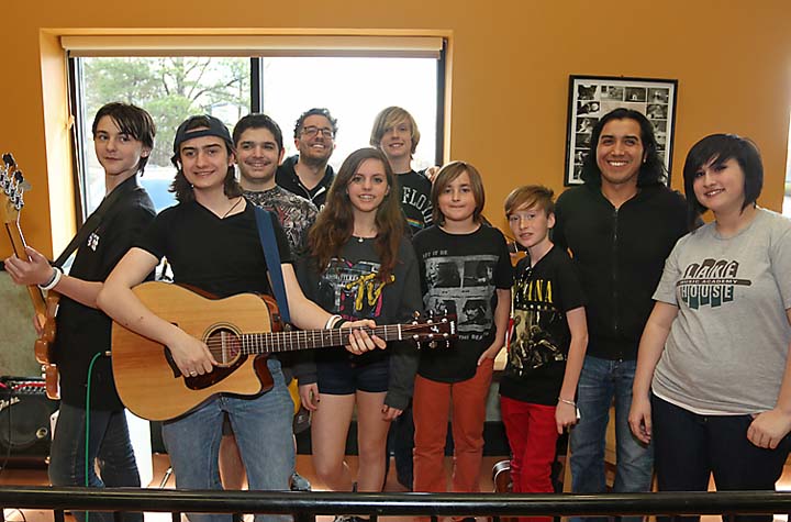 Students from the Lake House Music Academy of Asbury Park performed at Dean’s Natural Food Market in Ocean Township.