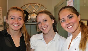 Amy Beringer, Taylor Carton & Arielle Mastando - Amy: Going to the Belmar beach and hanging out with friends. Taylor: I’m going to spend the summer at the Loch Arbour beach, by the pool. Arielle: I’m going to California for a vacation.