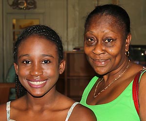 Pansy Robinson w/Jaydene, Neptune - We’re not going on vacation this year. No money. Pansy will be working at Riverview Hospital and working around the house. My vacation will be spent fixing up the house. Jaydene plans to eat, sleep and watch TV. She’ll be catching up on school work.