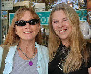 Donna Hillbreeze, Tuscon, Arizona & Leigh Grahill, Asbury Park - Donna: I’m from Tuscon, Arizona, and I’m all for the patrol because I know that some bad people are coming across, but I don’t like the ugly, steel barriers that they are putting up. That keeps out the migrating wildlife that often goes back and forth.  I’m opposed to the big, ugly steel wall. I’m for people to be hired to patrol. Leigh: I say ditto. Just give it a ditto.