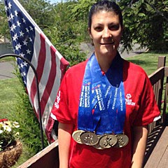 Molly Hebert of Ocean Township has been selected to participate in the 2015 Special Olympics World Games in California in July.