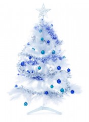 Blue-and-White-Christmas-Tree