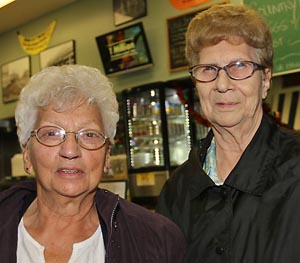 Dolly Tate, Interlaken & Helen Hansen, Asbury Park -  Dolly: No. I don’t spend that much. I give money. I don’t buy gifts. I’ll be giving the same amount this year as last. Helen: I’ve already spent more. There’s more to give to, I have a large family. I have 26 nieces and nephews - plus.