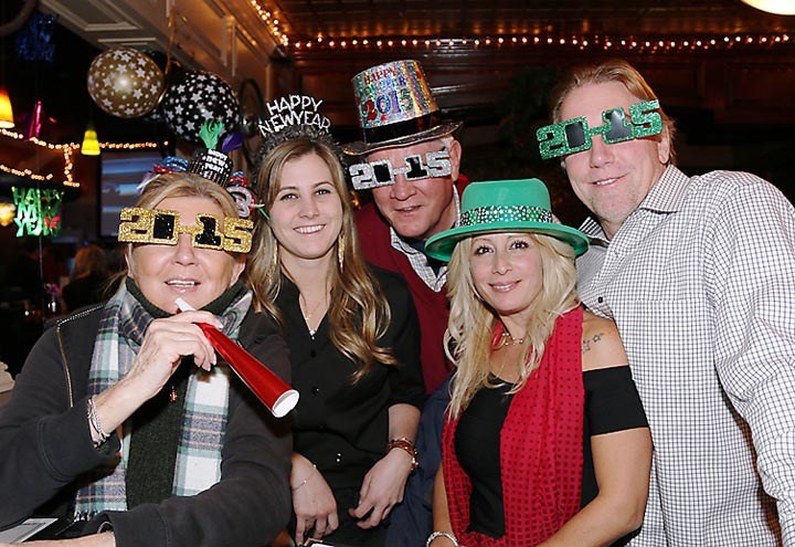 At McGillicuddy’s in Loch Arbour on New Year’s Eve were Kat Nitto, Asbury Park; Cecilia Pegler, Greg Haulusch, Allenhurst and Cristina and Jeff Woszczak.