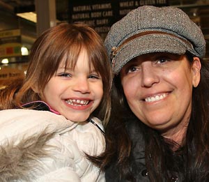 Kathryn Juric, w/Sophia, Long Branch - I think we should not change the clocks, just keep it on standard time. We need to simplify life. Sophia feels the change because she has to get up at a different time.
