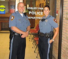 Coaster Photo - Michael and Melinda Casey are a husband and wife team working as police officers in Asbury Park.