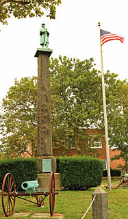 Asbury Park's World War One statue. 