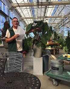  Mike Shamey of Dearborn Farms recently spoke to the members of the Allenhurst Garden Club