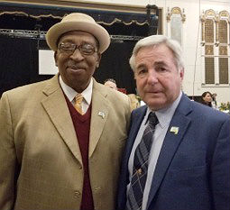 ASBURY TOGETHER: Asbury Park City Councilman Jesse Kendle and Mayor John Moor